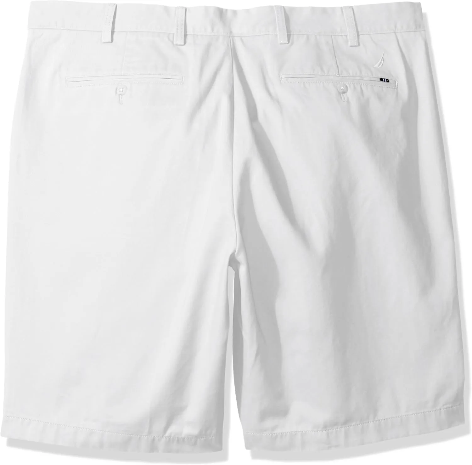 Nautica Men's Big and Tall Cotton Twill Flat Front Chino Short