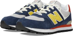New Balance Boy's GC574v1 (Little Kid/Big Kid) Natural Indigo/Honeycomb 7 Big Kid M