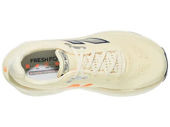 New Balance | Fresh Foam X More v5 | Men's | Angora/Sea Salt/Hot Mango