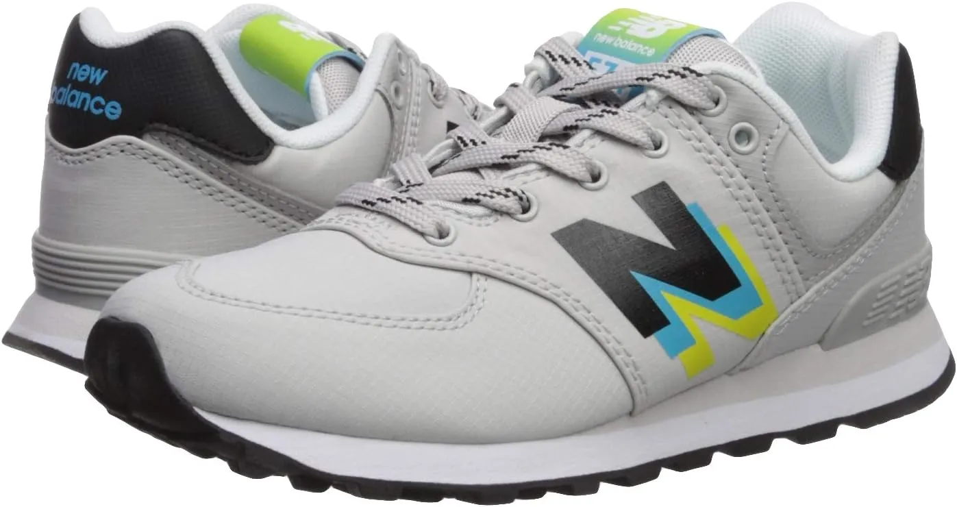 New Balance Kids' 574 V1 90s Windbreaker Lace-up Sneaker