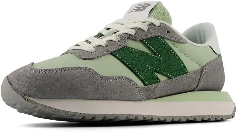 New Balance Women's 237 V1 Sneaker, Green/Grey, 6