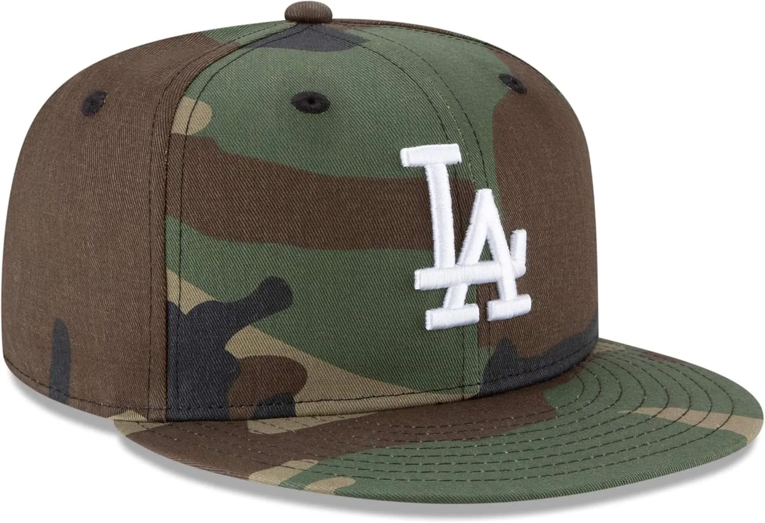 New Era Unisex-Adult MLB 9Fifty Camo Primary Logo Adjustable Snapback Hat Cap One Size Fits All