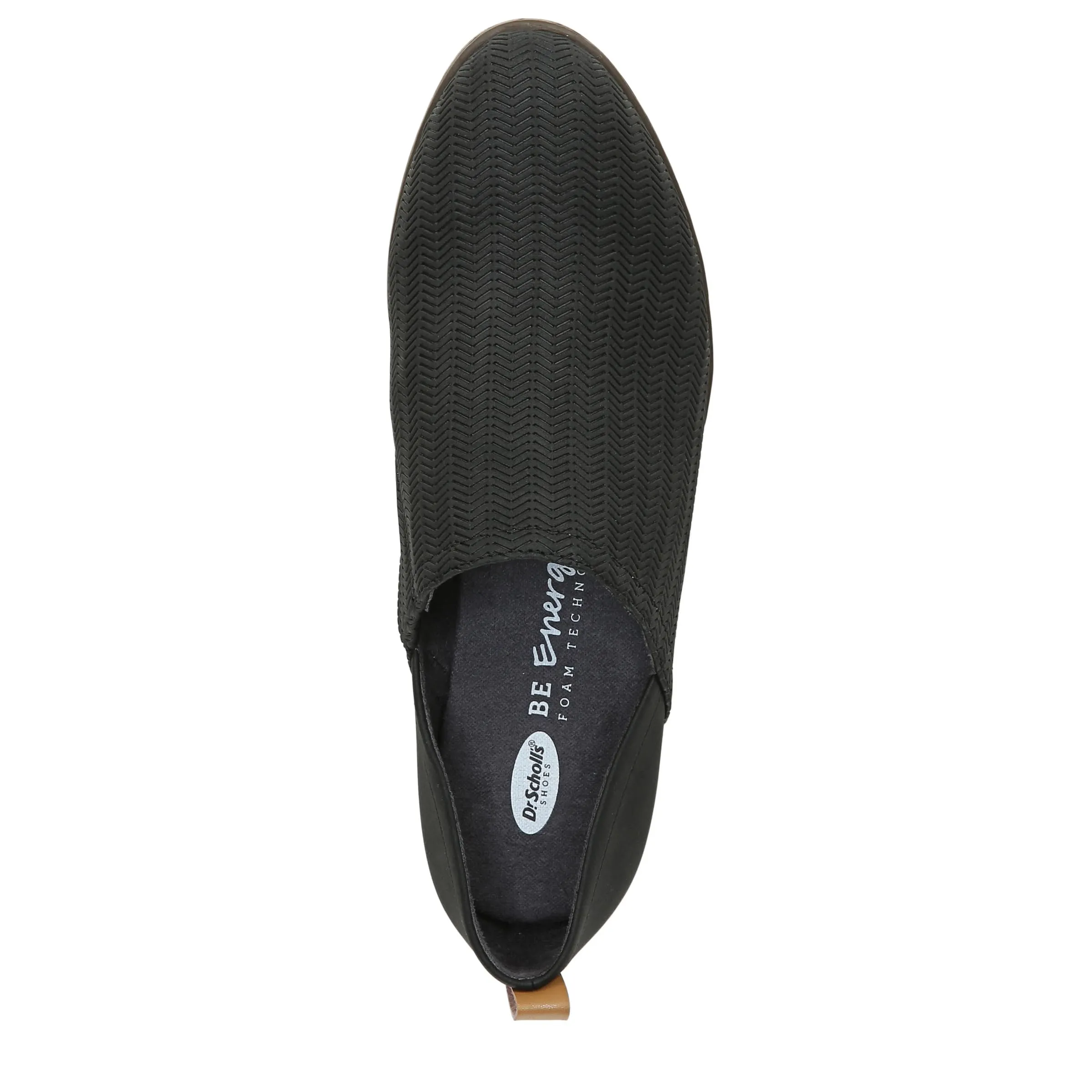 New V On Design W Scholl's Rounded 10 New-year sale Closing soon Toe Loafers Ruler Day Black Fashion Dr. Slip
