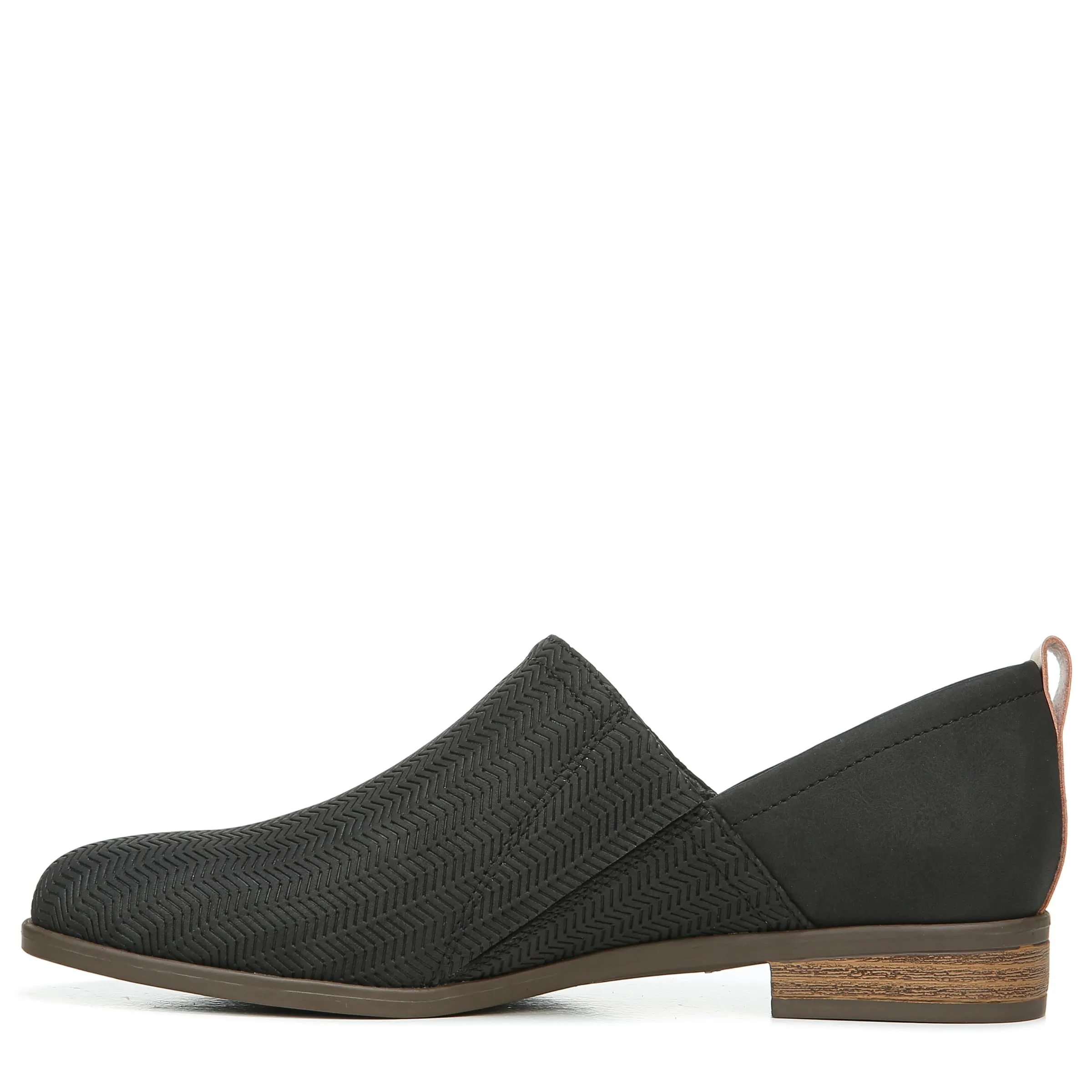New V On Design W Scholl's Rounded 10 New-year sale Closing soon Toe Loafers Ruler Day Black Fashion Dr. Slip