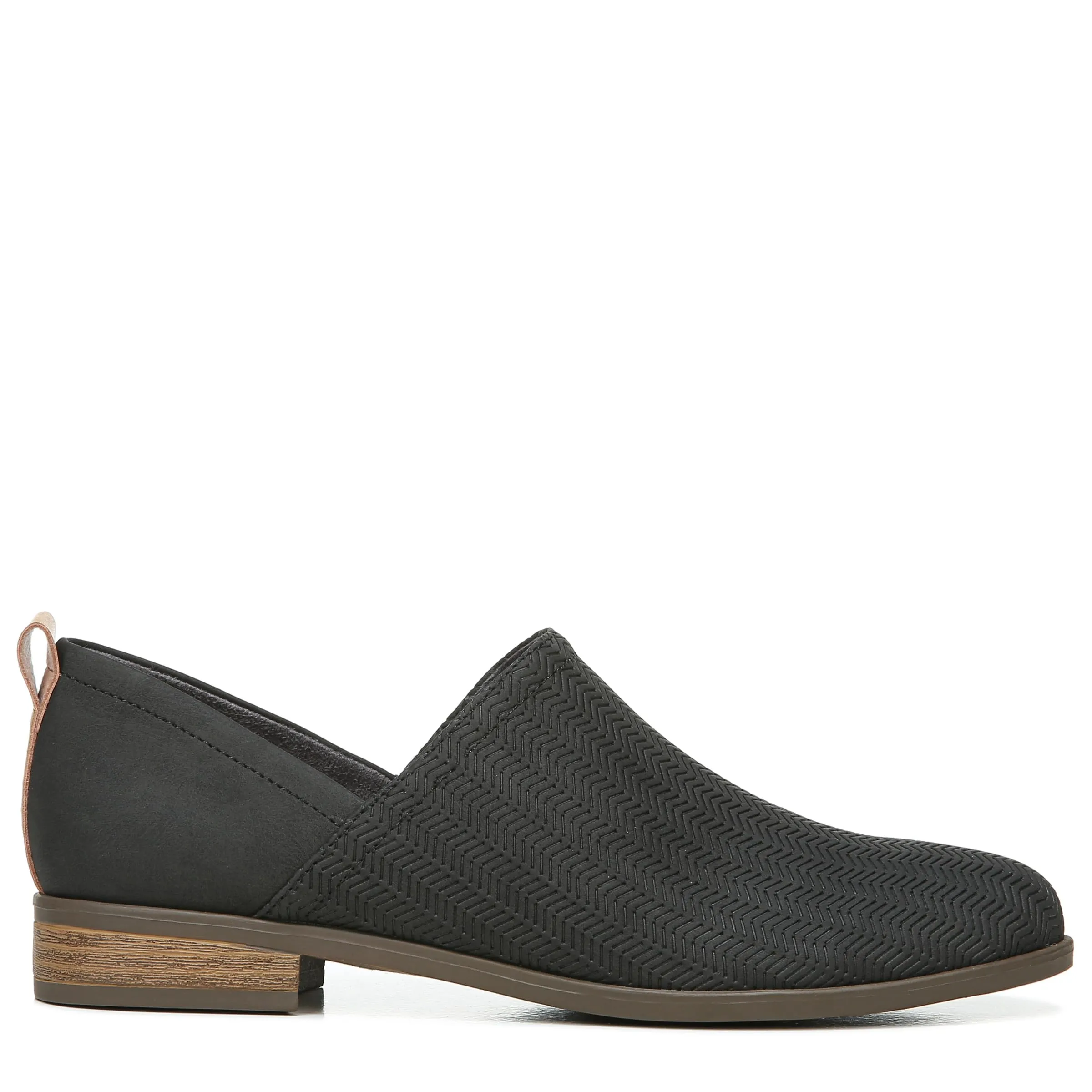 New V On Design W Scholl's Rounded 10 New-year sale Closing soon Toe Loafers Ruler Day Black Fashion Dr. Slip