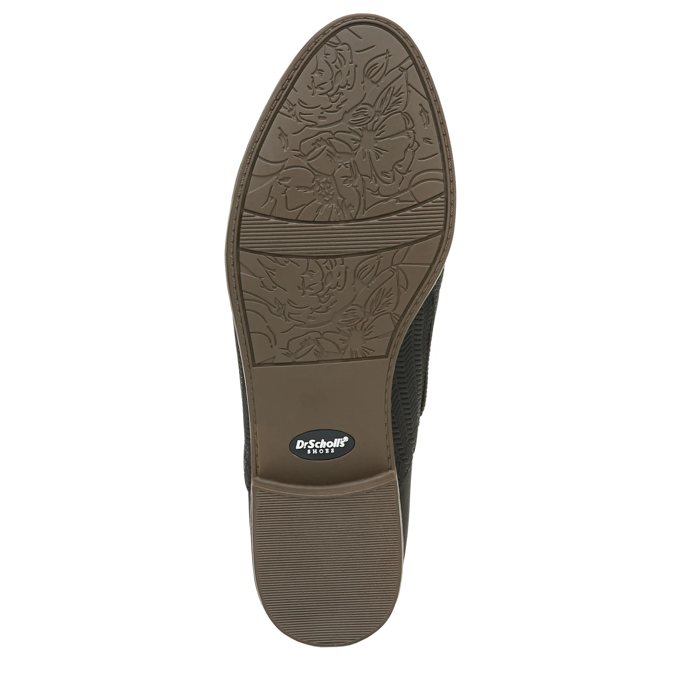 New V On Design W Scholl's Rounded 10 New-year sale Closing soon Toe Loafers Ruler Day Black Fashion Dr. Slip