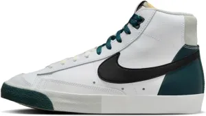 Nike Blazer Mid '77 Premium Men's Shoes (FB8889-100, White/DEEP Jungle/Light Silver/Black) Size 11.5