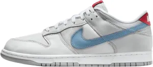 Nike Dunk Low Men's Shoes (HF0391-001, Metallic Silver/Neutral Grey/Flat Silver/Aegean Storm) Size 6.5
