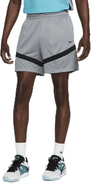 Nike Icon Men's Dri-FIT 6" Basketball Shorts (Cool Grey/Cool Grey/Black/Black, FQ5527-065)