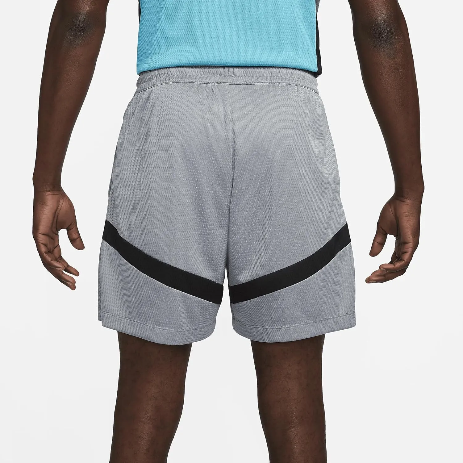 Nike Icon Men's Dri-FIT 6" Basketball Shorts (Cool Grey/Cool Grey/Black/Black, FQ5527-065)