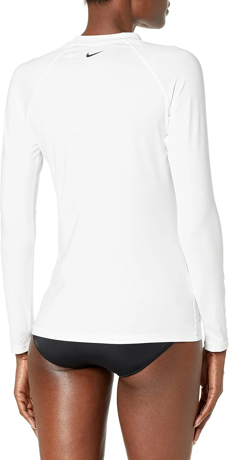 Nike Women's Standard UPF 40  Short Sleeve Rashguard Swim Tee