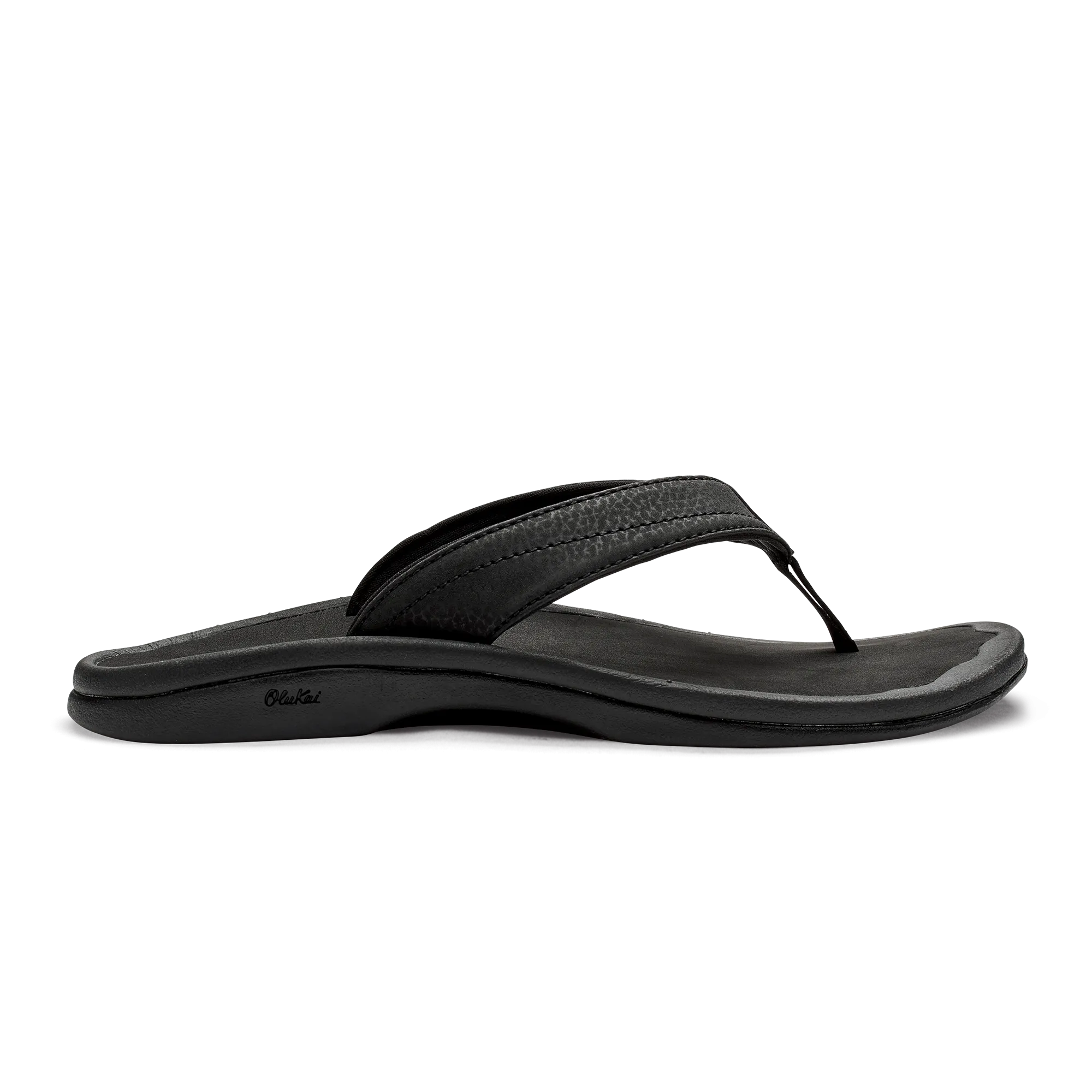 OLUKAI 'OHANA WOMENS SANDAL - BLACK/BLACK