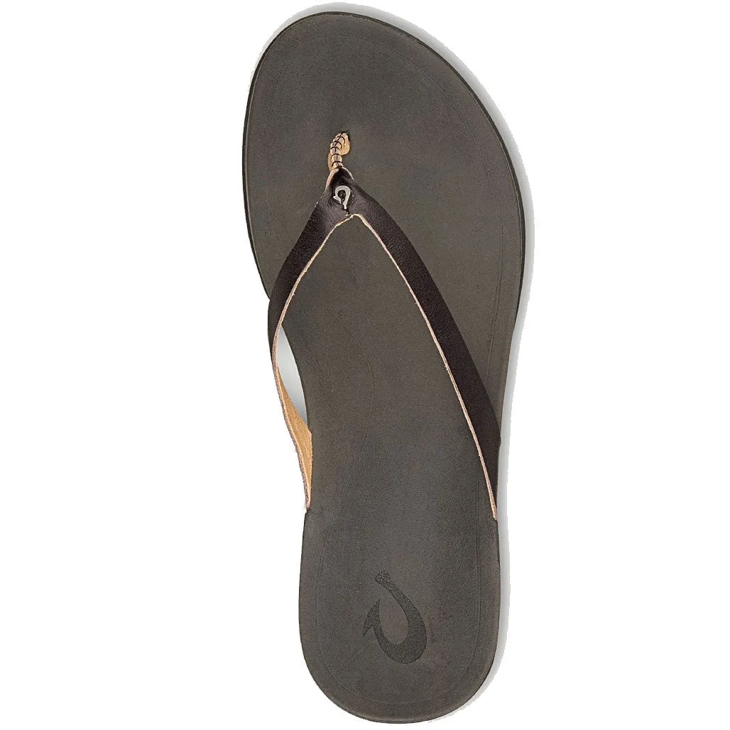 OluKai Women's Ho‘ōpio Leather Sandals