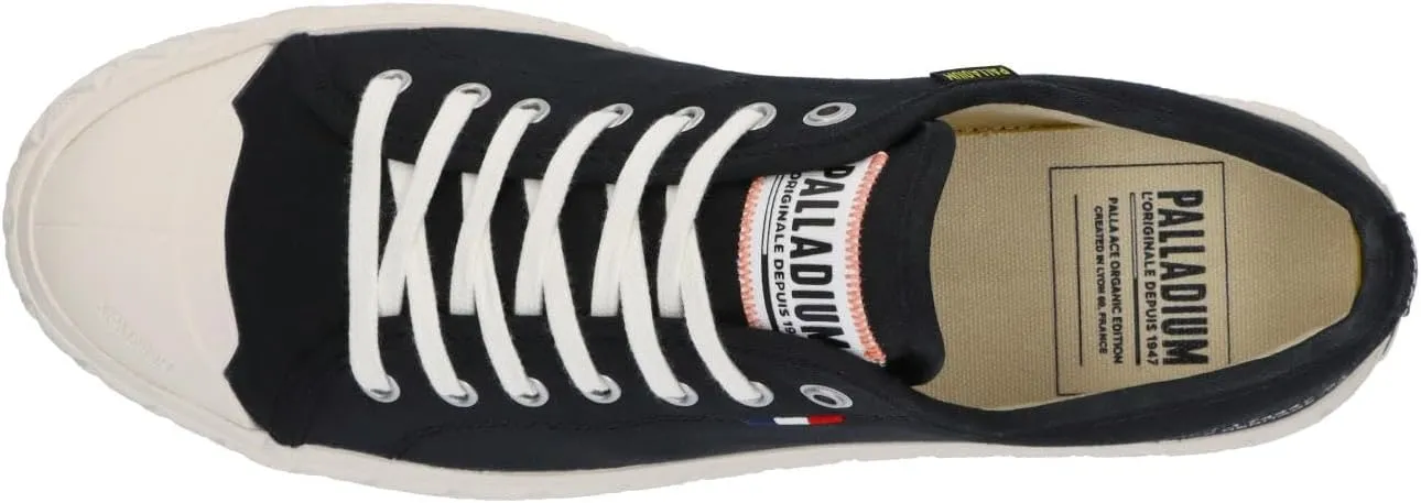Palladium Unisex Palla Ace Organic Canvas Lace Up Sneaker