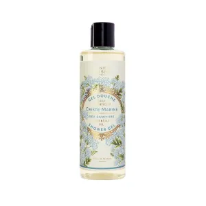Panier des Sens – Sea Samphire Shower Gel - Foaming Body Wash Women & Men - Moisturizing Body Soap with Shea Oil - 96% Natural Ingredients Body Care - Vegan Liquid Body Wash - 8,45 floz