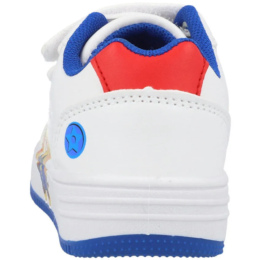 Paw Patrol Kids Multi Character White Trainers