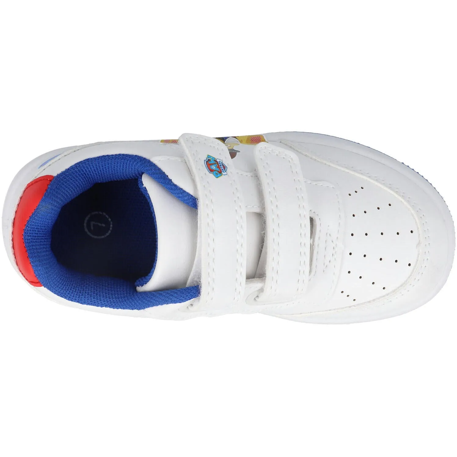 Paw Patrol Kids Multi Character White Trainers