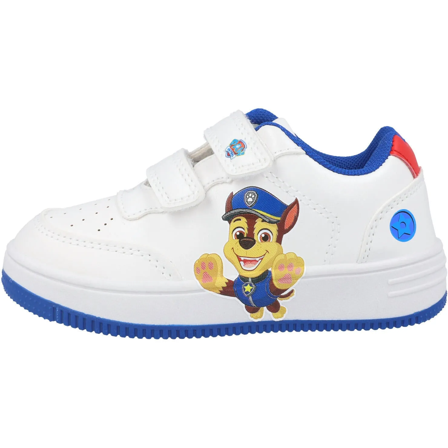 Paw Patrol Kids Multi Character White Trainers
