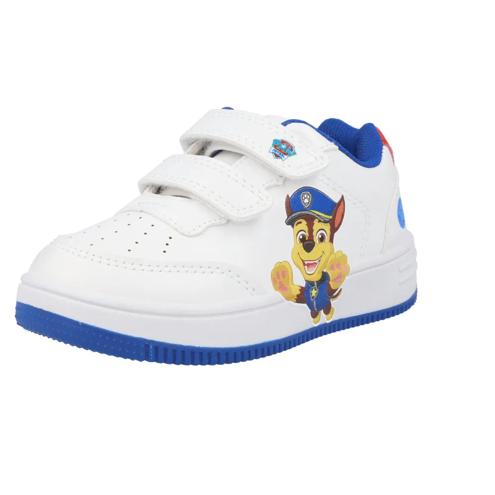 Paw Patrol Kids Multi Character White Trainers
