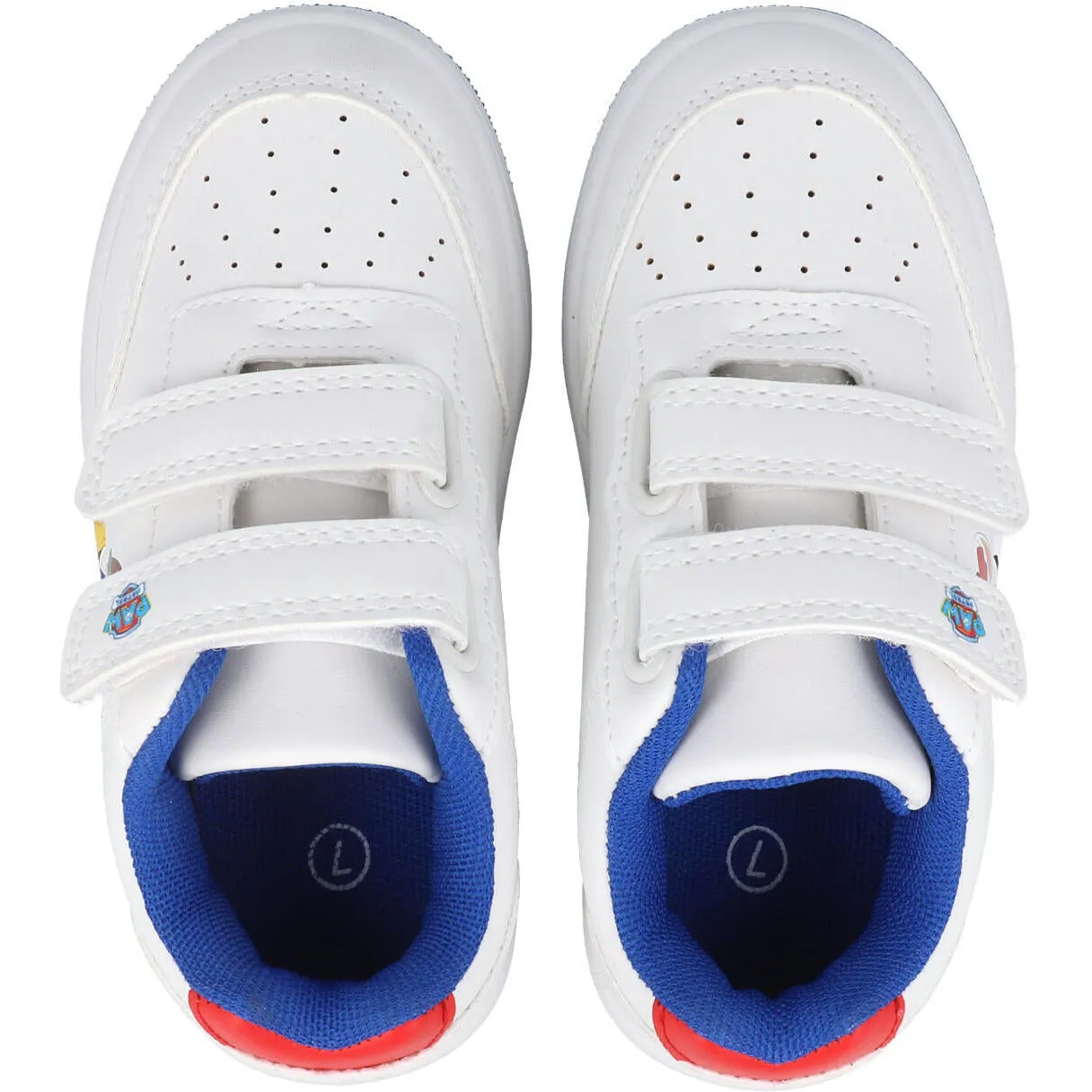 Paw Patrol Kids Multi Character White Trainers