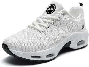 PERSOUL Women's Running Shoes Athletic Tennis Fashion Sneakers Lightweight Breathable Walking Shoes for Jogging Fitness Gym