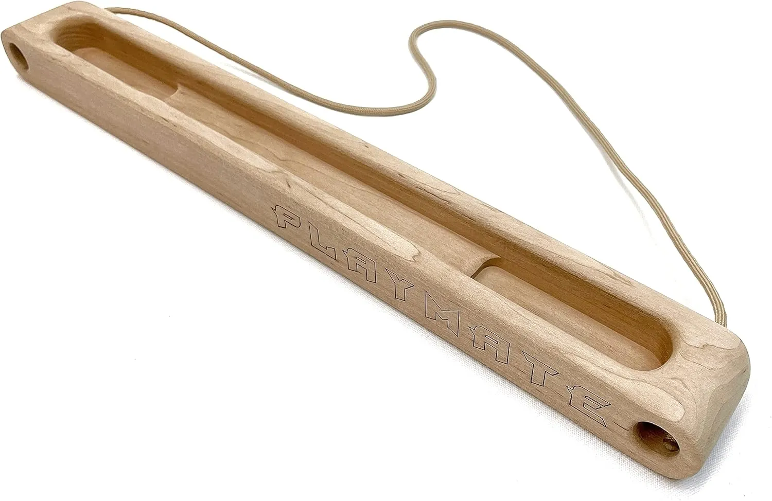Playmate Portable Climbing Hangboard for Rock Climbing – Compact Wooden Fingerboard Trainer for Grip Strength & Fitness | Lightweight Hang Board | Hand Grip Strengthener | Home Gym Workout Equipment