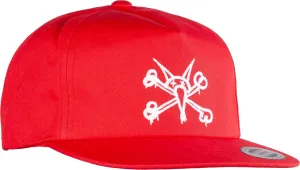 Powell Peralta Vato Rat Snapback Hat Red