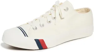 PRO-Keds Men's Royal Lo Lace Up Fashion Sneaker, White Canvas, 3