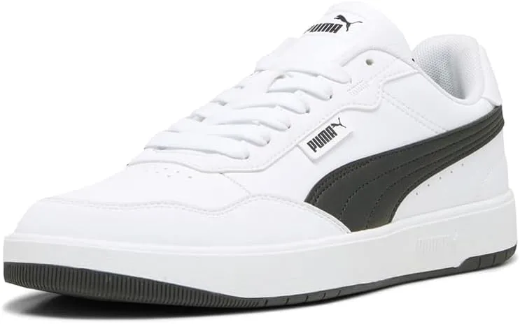 Puma Mens Court Ultra Lite Lace Up Sneakers Shoes Casual - White
