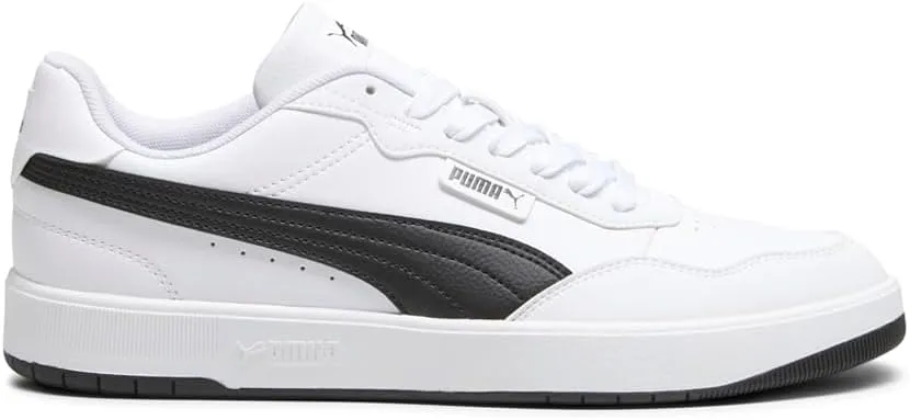 Puma Mens Court Ultra Lite Lace Up Sneakers Shoes Casual - White