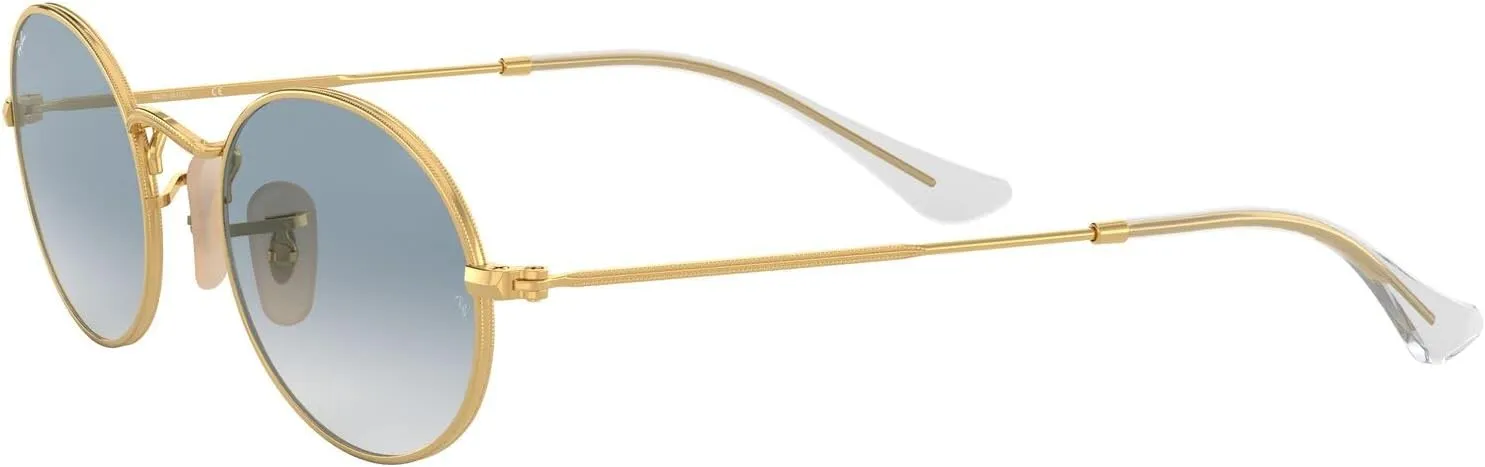 Ray-Ban RB3547N Oval Flat Lens Sunglasses