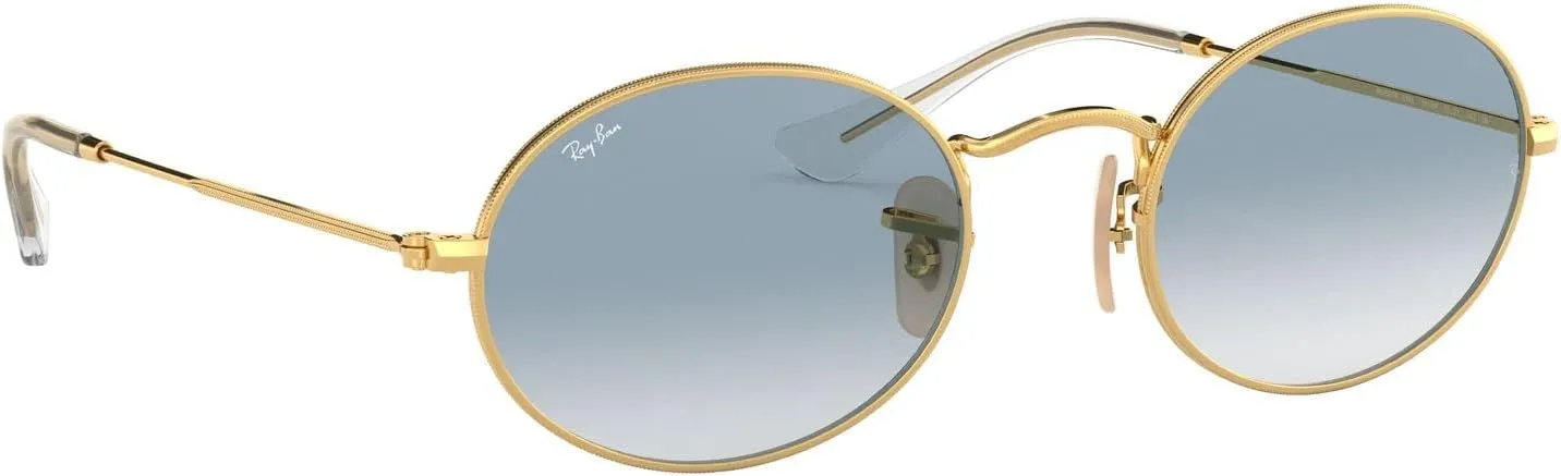 Ray-Ban RB3547N Oval Flat Lens Sunglasses