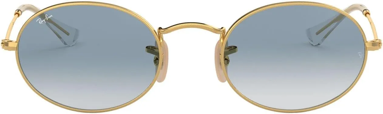 Ray-Ban RB3547N Oval Flat Lens Sunglasses