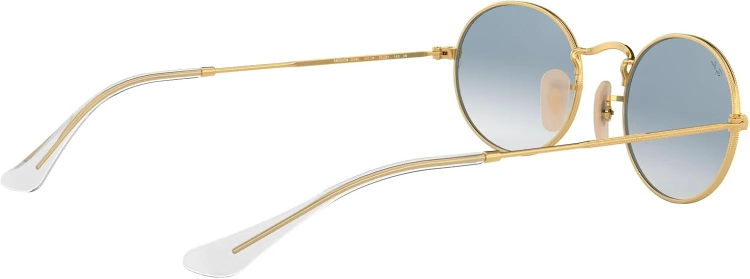 Ray-Ban RB3547N Oval Flat Lens Sunglasses