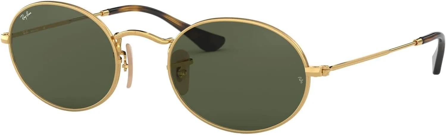 Ray-Ban RB3547N Oval Flat Lens Sunglasses