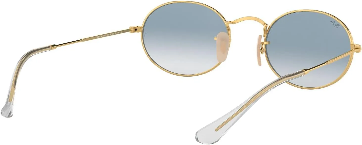 Ray-Ban RB3547N Oval Flat Lens Sunglasses