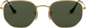 Ray-Ban RB3548N Hexagonal Flat Lens Sunglasses