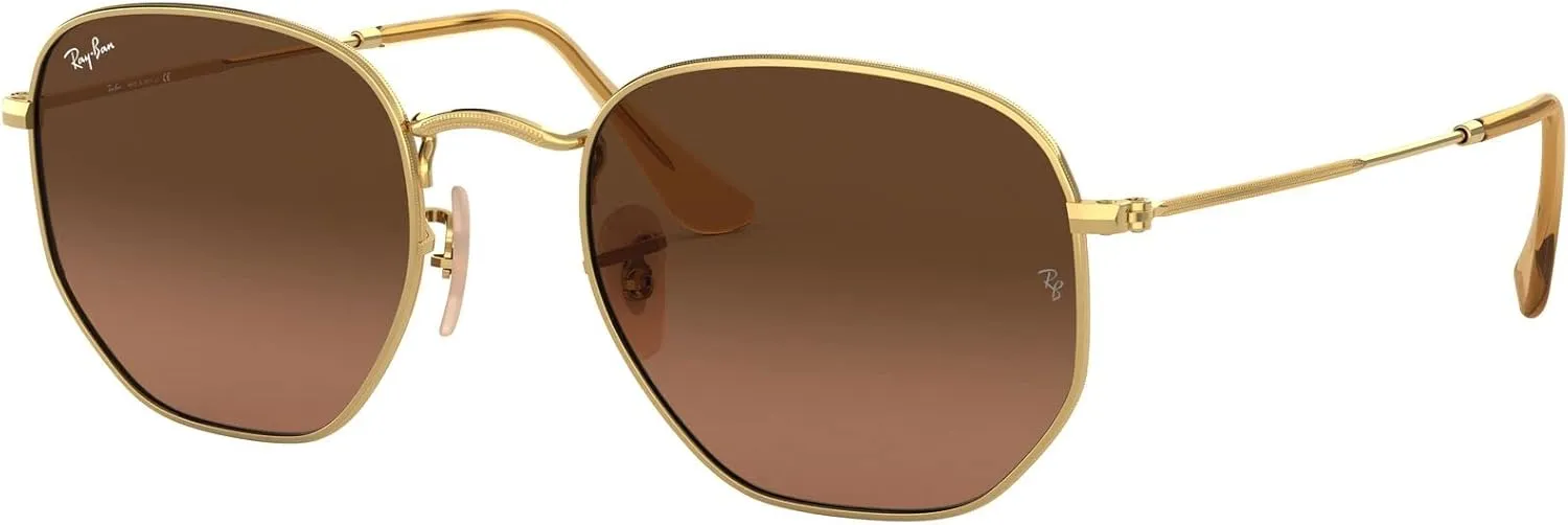 Ray-Ban RB3548N Hexagonal Flat Lens Sunglasses