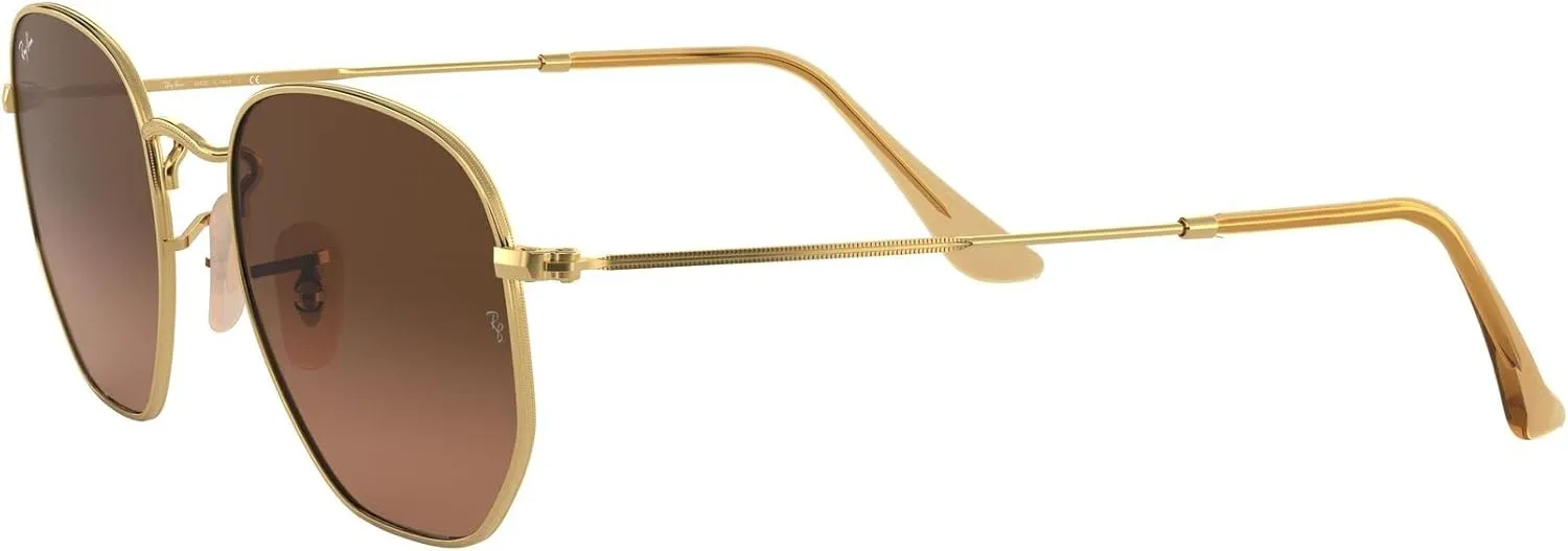 Ray-Ban RB3548N Hexagonal Flat Lens Sunglasses