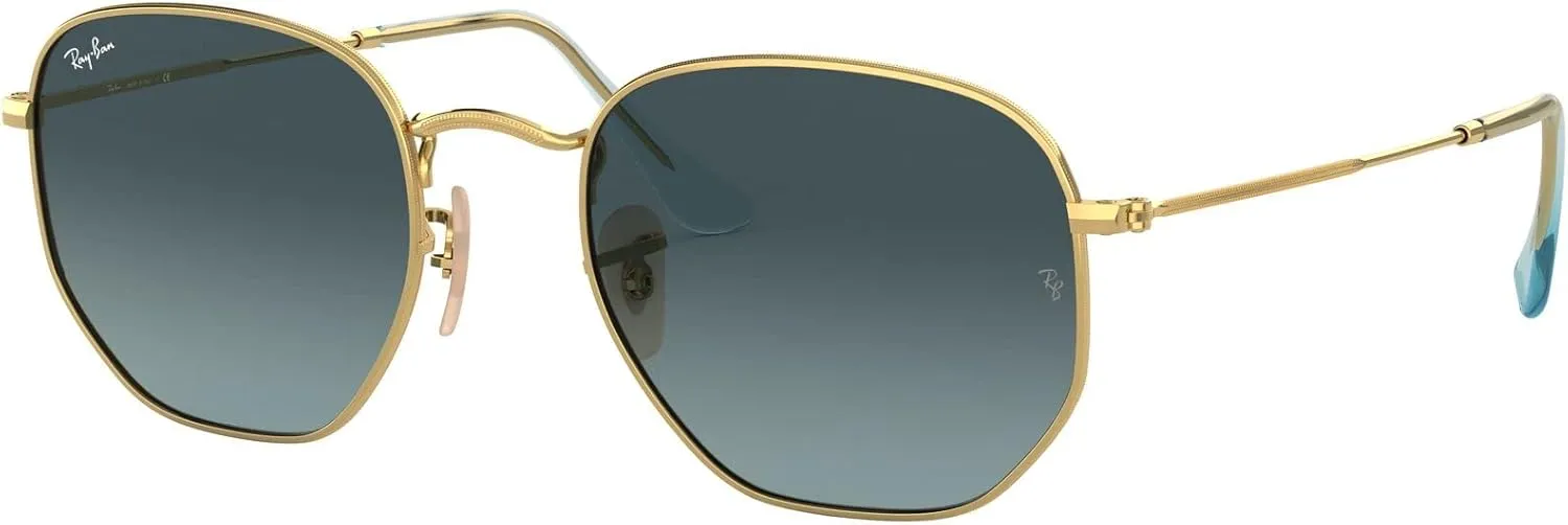 Ray-Ban RB3548N Hexagonal Flat Lens Sunglasses
