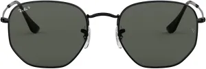 Ray-Ban RB3548N Hexagonal Flat Lens Sunglasses