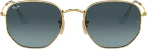 Ray-Ban RB3548N Hexagonal Flat Lens Sunglasses