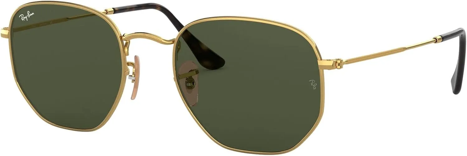 Ray-Ban RB3548N Hexagonal Flat Lens Sunglasses