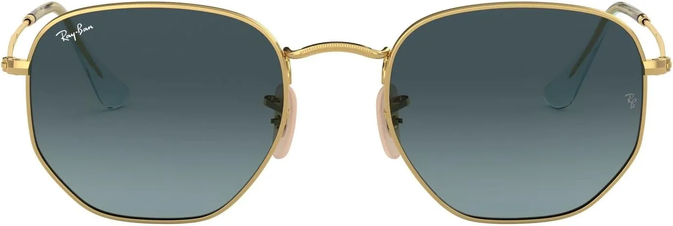 Ray-Ban RB3548N Hexagonal Flat Lens Sunglasses