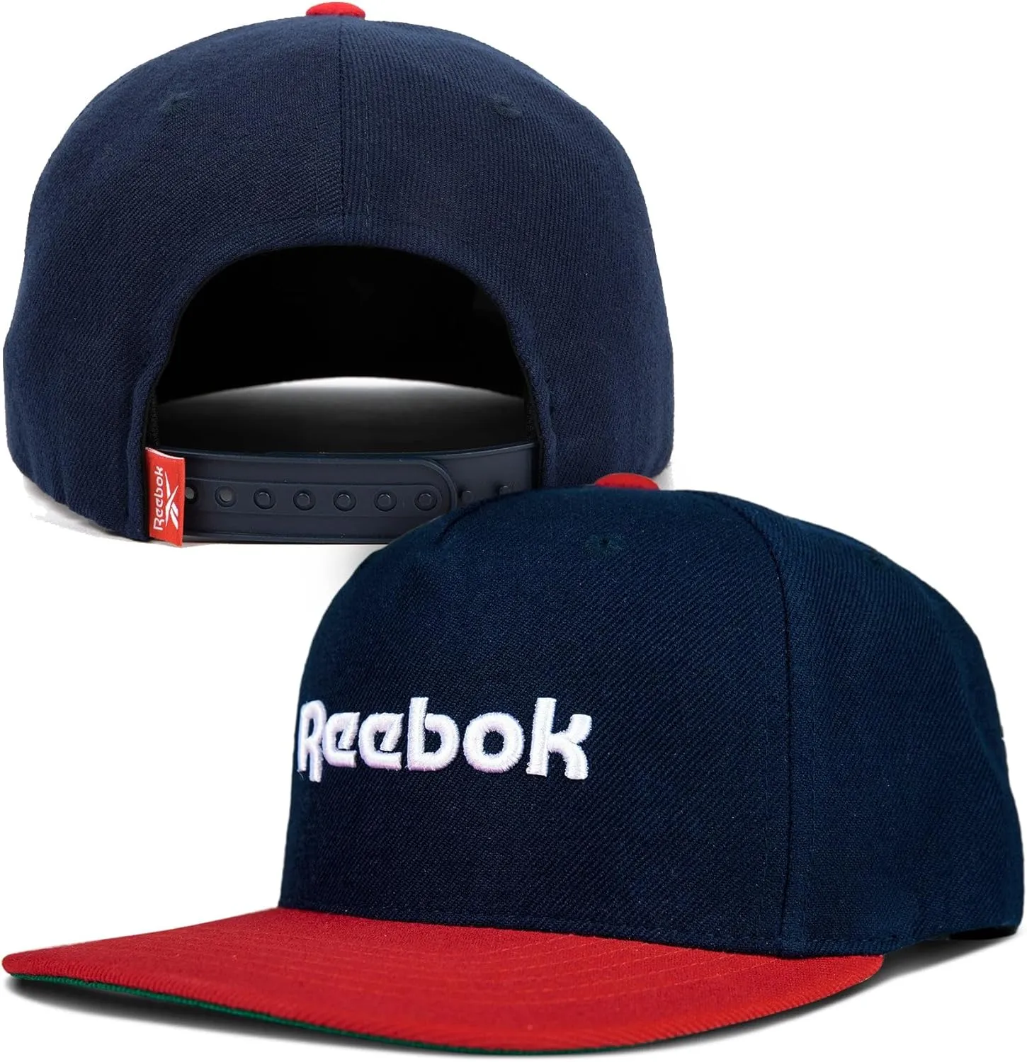 Reebok Originals Hat | Snapback | Adjustable | Flat Brim | Classic | Baseball Cap | Athletic Styling | Acrylic