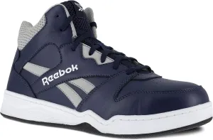 Reebok Work Men's RB4133 BB4500 Safety High Top Composite Toe Work Sneaker Navy and Grey Industrial & Construction Boot, 14