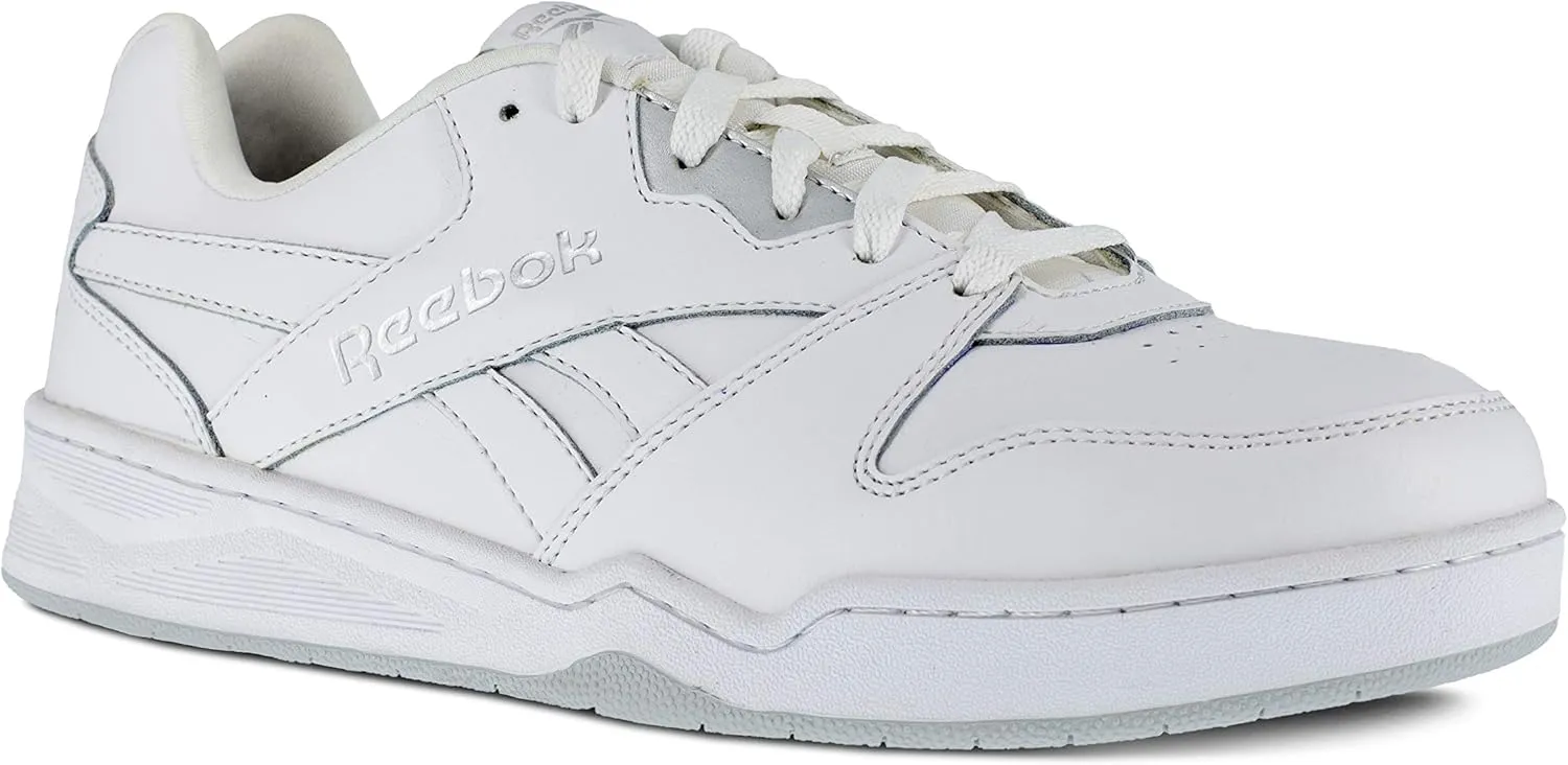 Reebok Work Men's RB4161 BB4500 Safety Composite Toe Low Cut Work Sneaker White and Grey, 8.5