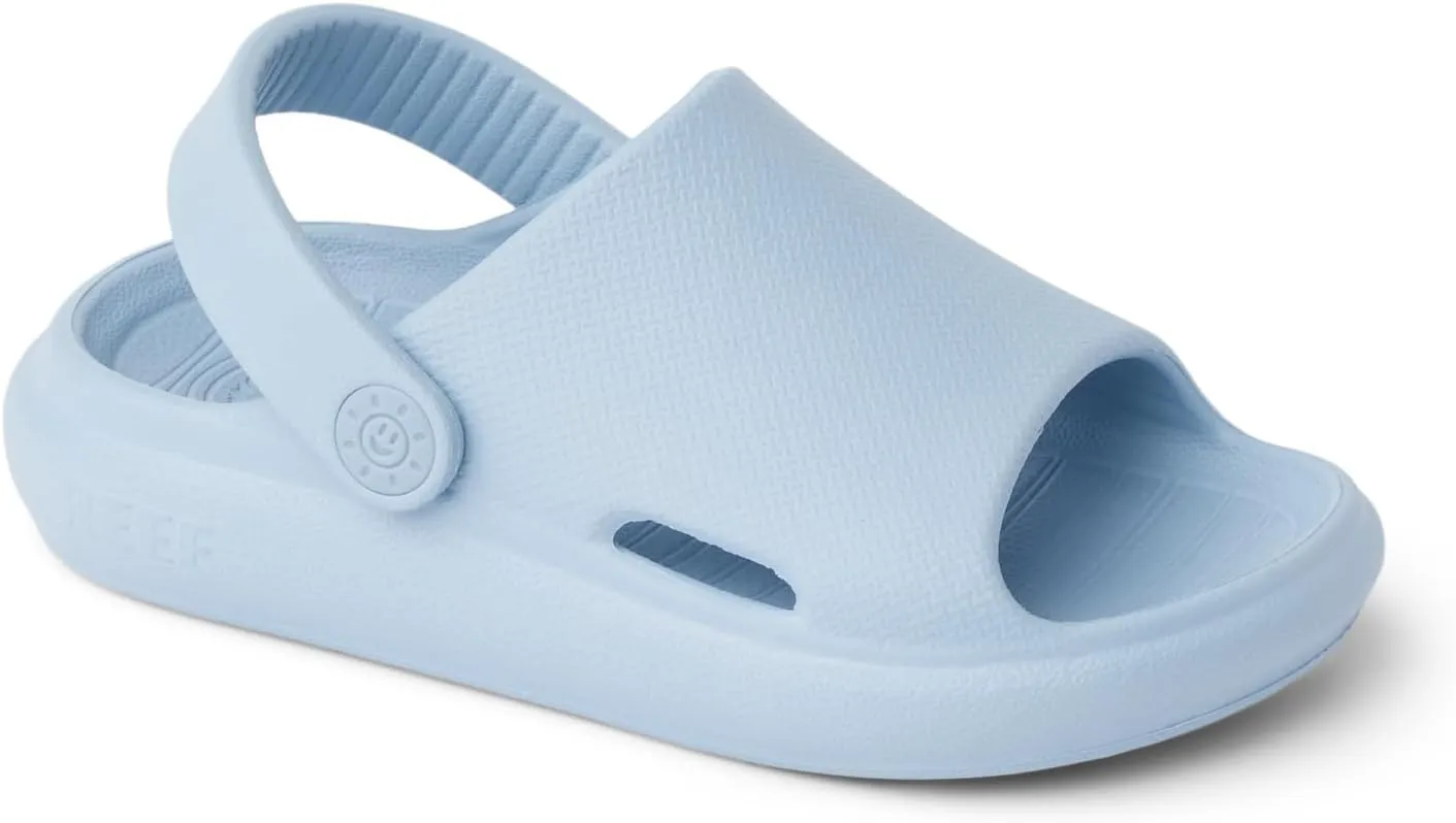 REEF Toddler/Little Kid Rio Slide Sandal, Super Soft Molded EVA Footbed, Lightweight, Water Friendly, Backstrap