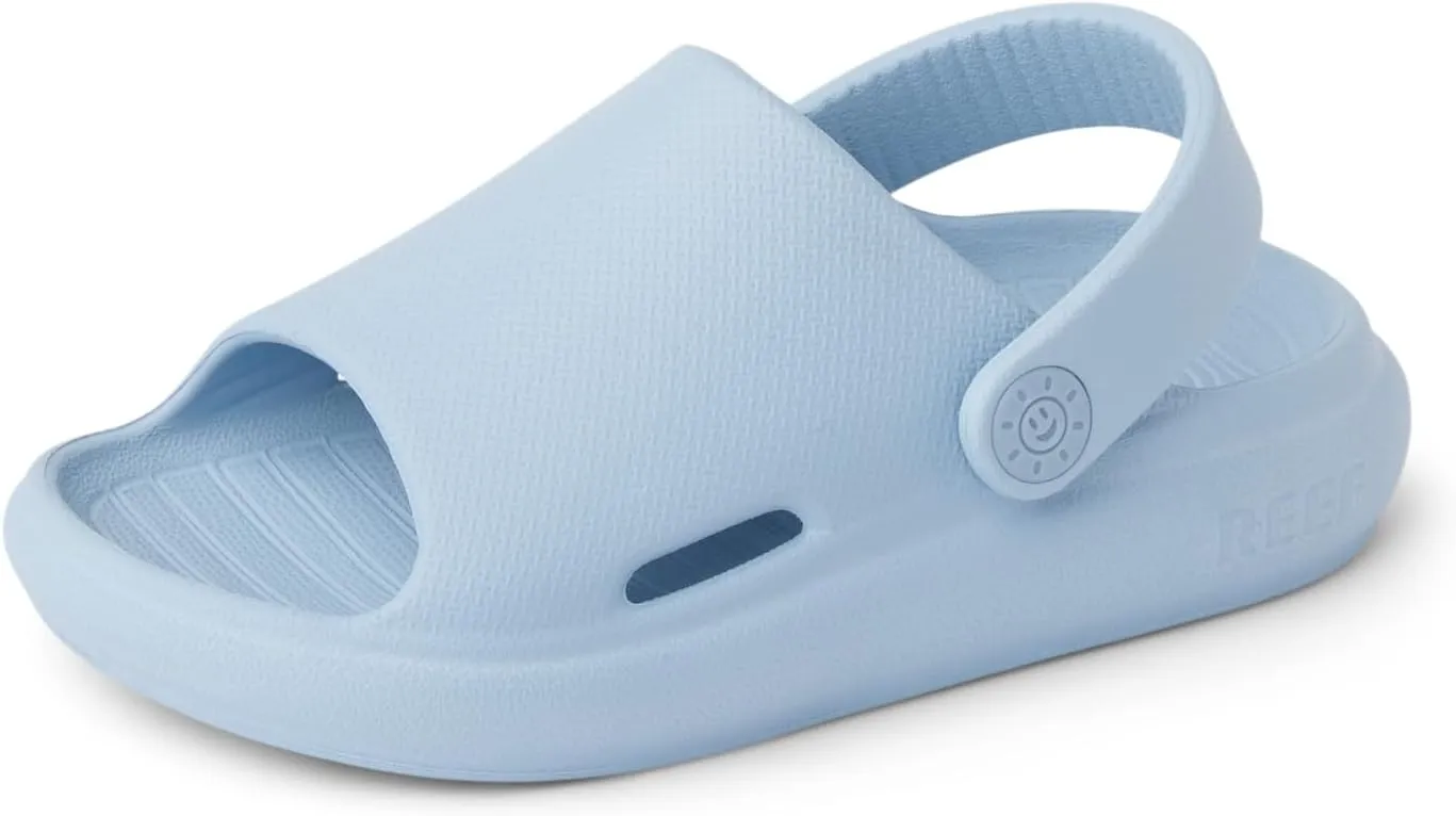 REEF Toddler/Little Kid Rio Slide Sandal, Super Soft Molded EVA Footbed, Lightweight, Water Friendly, Backstrap