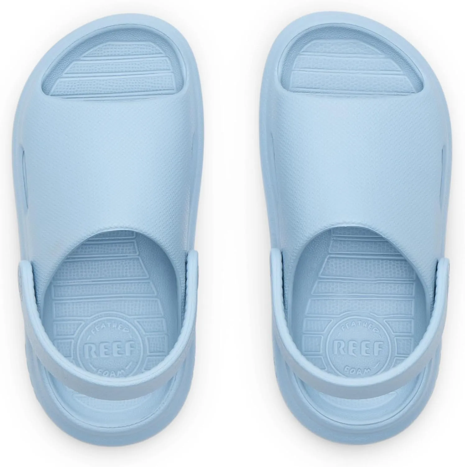 REEF Toddler/Little Kid Rio Slide Sandal, Super Soft Molded EVA Footbed, Lightweight, Water Friendly, Backstrap